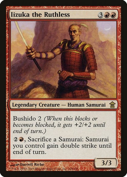 Iizuka the Ruthless, Saviors of Kamigawa 104