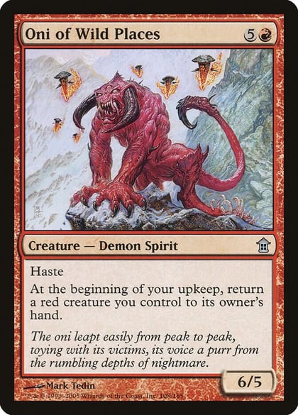 Oni of Wild Places, Saviors of Kamigawa 108