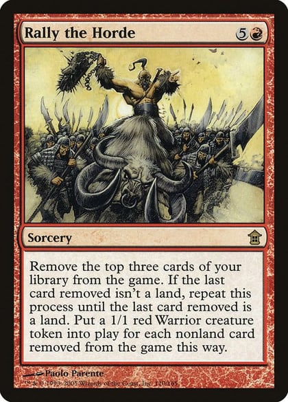 Rally the Horde, Saviors of Kamigawa 110