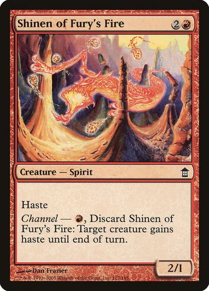 Shinen of Fury's Fire, Saviors of Kamigawa 112