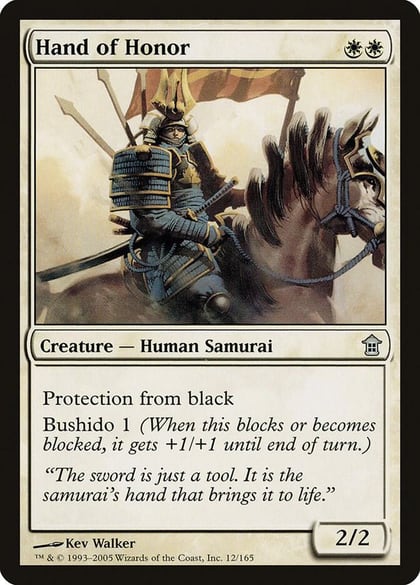 Hand of Honor, Saviors of Kamigawa 12