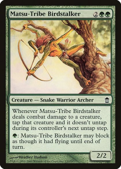 Matsu-Tribe Birdstalker, Saviors of Kamigawa 137