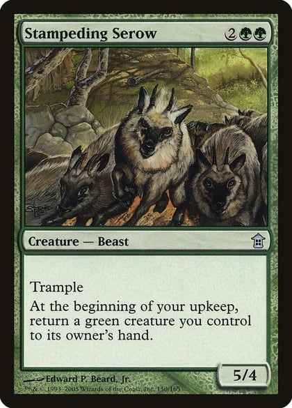 Stampeding Serow, Saviors of Kamigawa 150