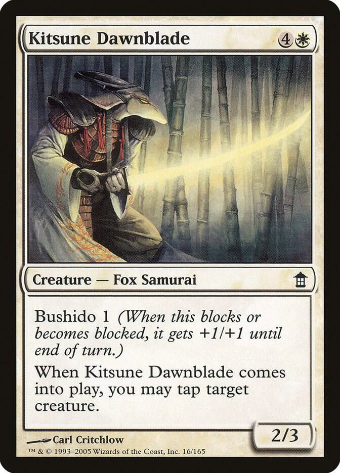 Kitsune Dawnblade, Saviors of Kamigawa 16