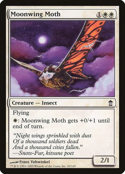 Moonwing Moth, Saviors of Kamigawa 20