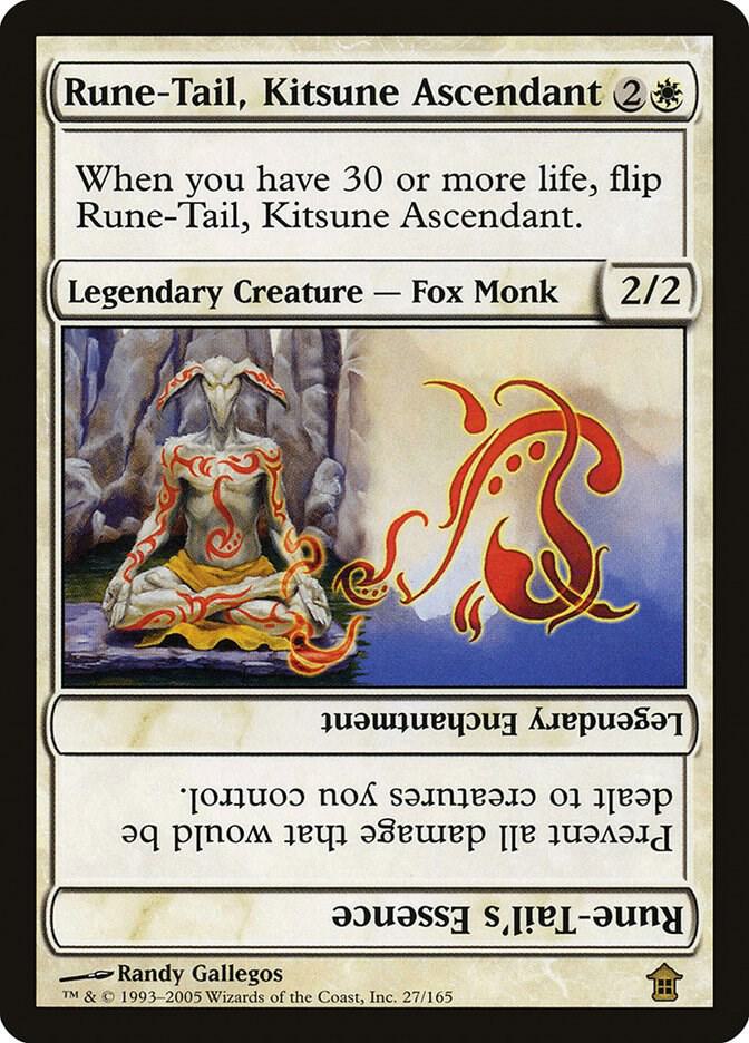 Rune-Tail, Kitsune Ascendant, Saviors of Kamigawa 27