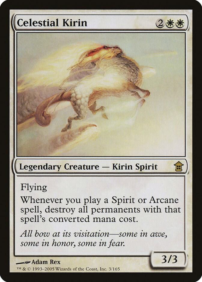 Celestial Kirin, Saviors of Kamigawa 3