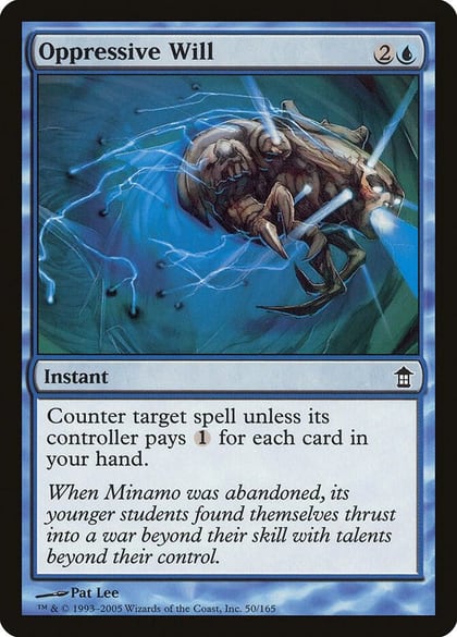 Oppressive Will, Saviors of Kamigawa 50