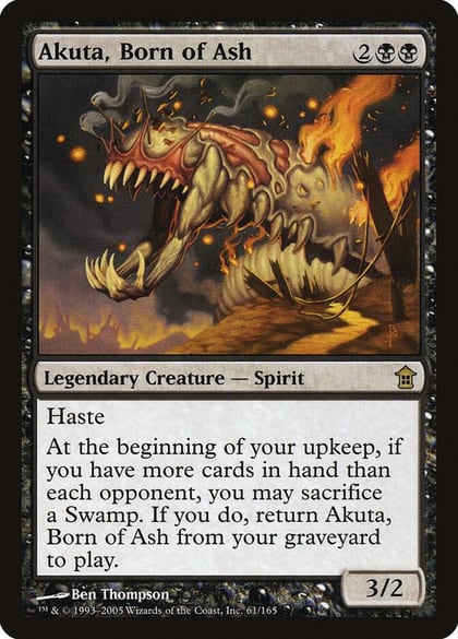 Akuta, Born of Ash, Saviors of Kamigawa 61