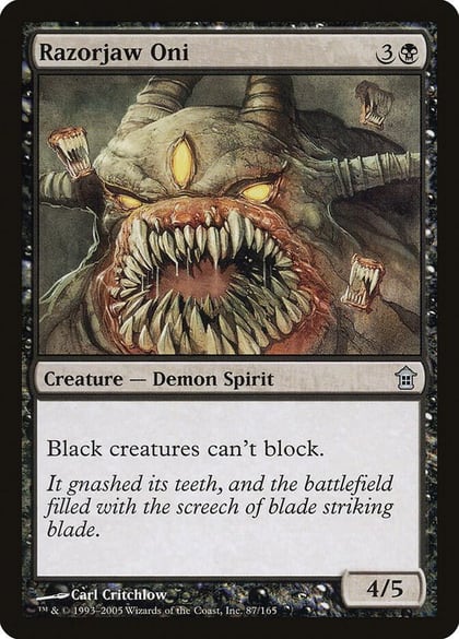 Razorjaw Oni, Saviors of Kamigawa 87