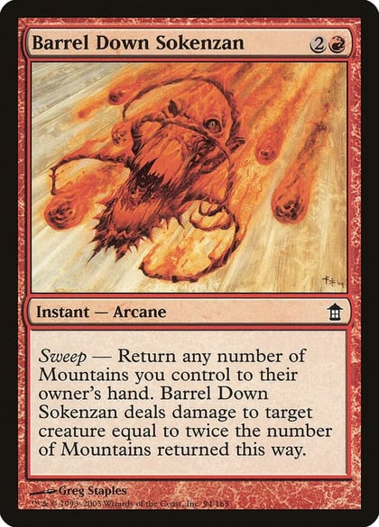 Barrel Down Sokenzan, Saviors of Kamigawa 94