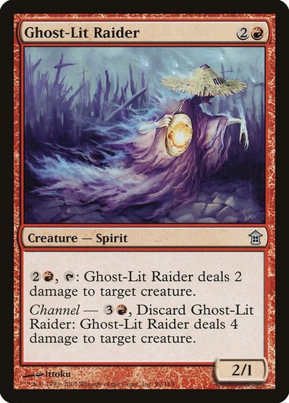 Ghost-Lit Raider, Saviors of Kamigawa 99