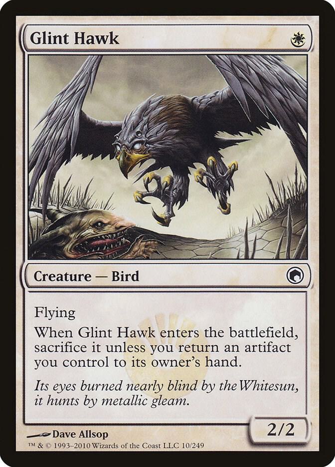 Glint Hawk, Scars of Mirrodin 10