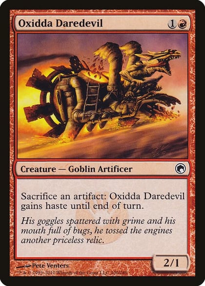 Oxidda Daredevil, Scars of Mirrodin 100