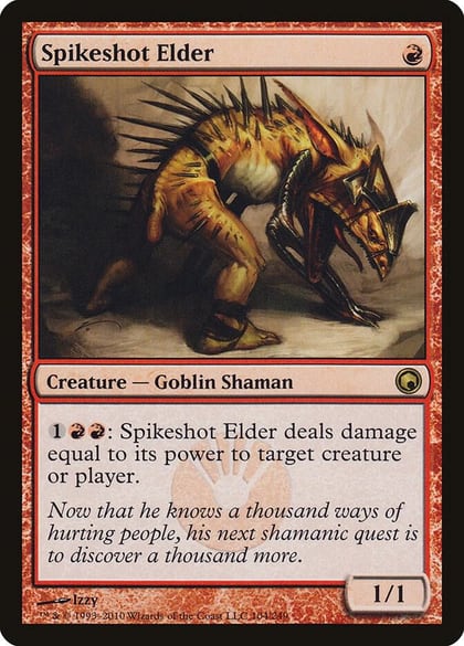 Spikeshot Elder, Scars of Mirrodin 104