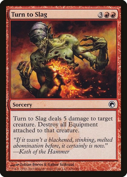 Turn to Slag, Scars of Mirrodin 106
