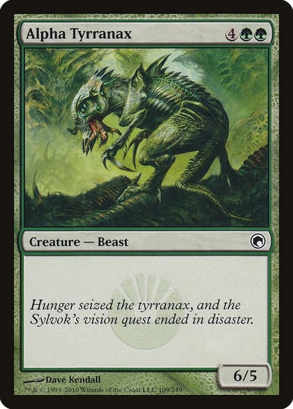 Alpha Tyrranax, Scars of Mirrodin 109