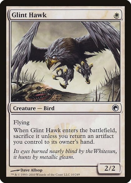 Glint Hawk, Scars of Mirrodin 10