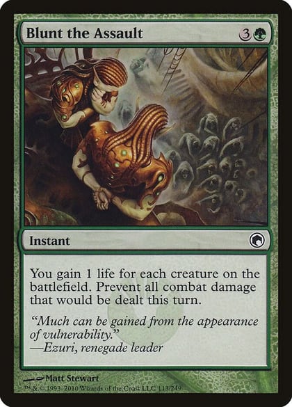 Blunt the Assault, Scars of Mirrodin 113