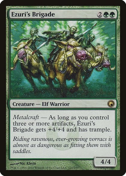Ezuri's Brigade, Scars of Mirrodin 121