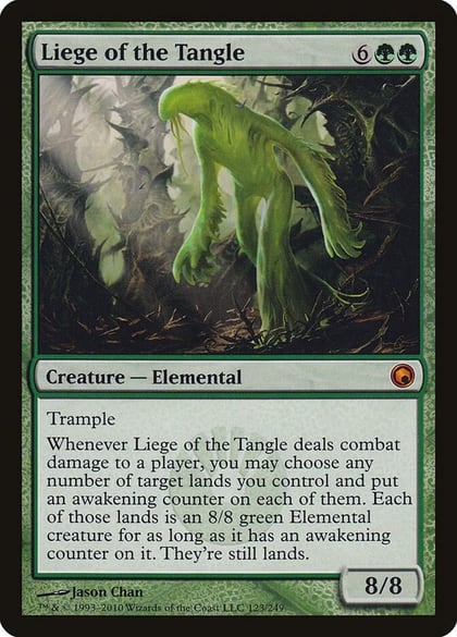 Liege of the Tangle, Scars of Mirrodin 123