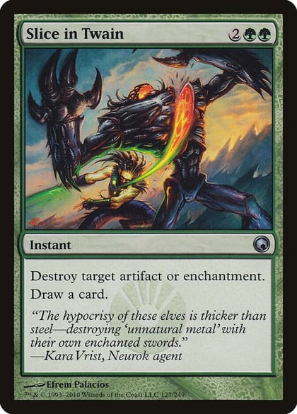 Slice in Twain, Scars of Mirrodin 127