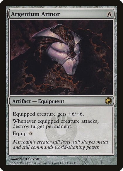 Argentum Armor, Scars of Mirrodin 137