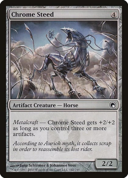 Chrome Steed, Scars of Mirrodin 142