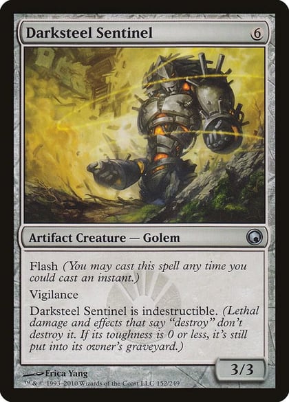 Darksteel Sentinel, Scars of Mirrodin 152