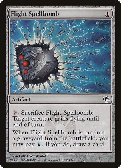 Flight Spellbomb, Scars of Mirrodin 155