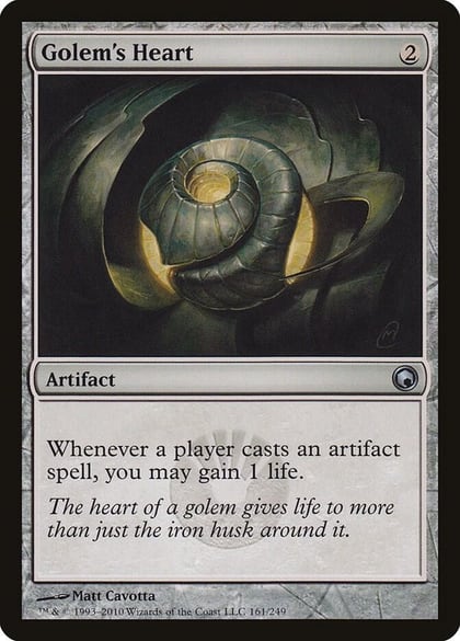 Golem's Heart, Scars of Mirrodin 161