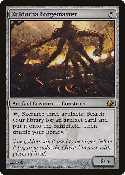 Kuldotha Forgemaster, Scars of Mirrodin 169