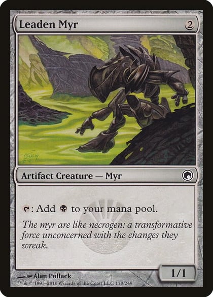 Leaden Myr, Scars of Mirrodin 170