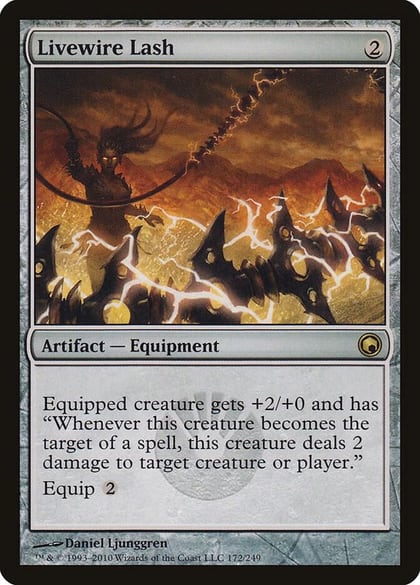 Livewire Lash, Scars of Mirrodin 172