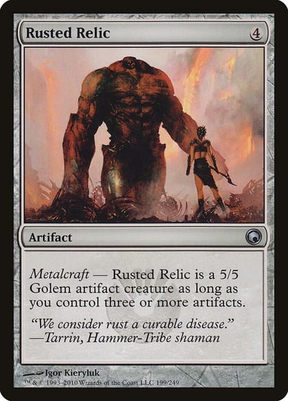 Rusted Relic, Scars of Mirrodin 199
