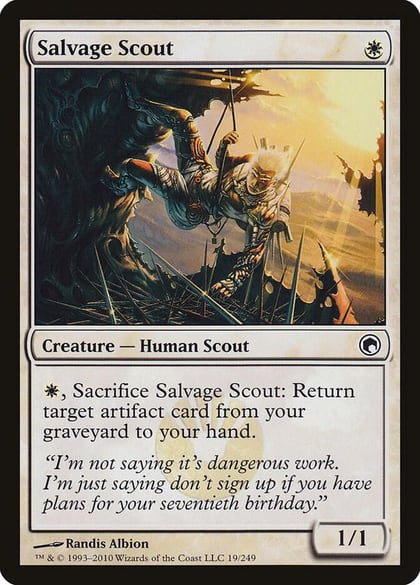 Salvage Scout, Scars of Mirrodin 19