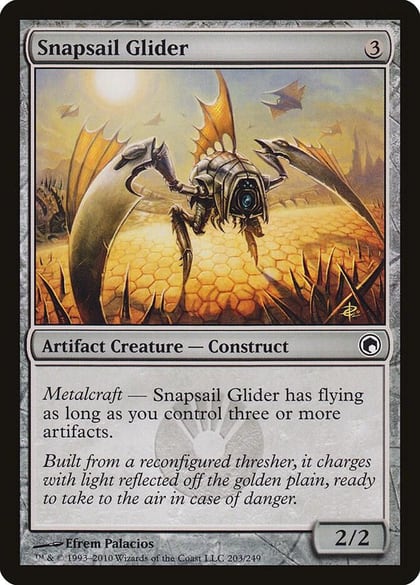 Snapsail Glider, Scars of Mirrodin 203