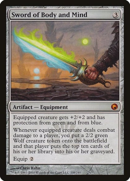 Sword of Body and Mind, Scars of Mirrodin 208