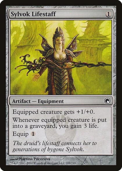 Sylvok Lifestaff, Scars of Mirrodin 209