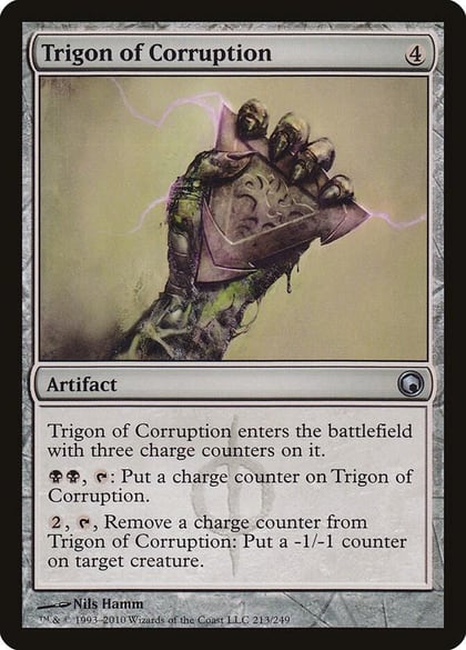 Trigon of Corruption, Scars of Mirrodin 213