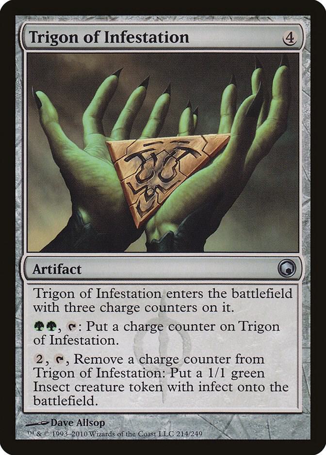 Trigon of Infestation, Scars of Mirrodin 214