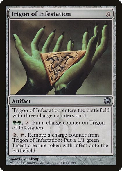 Trigon of Infestation, Scars of Mirrodin 214