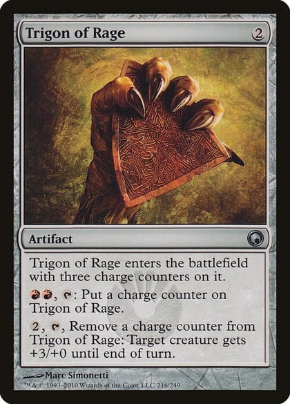 Trigon of Rage, Scars of Mirrodin 216