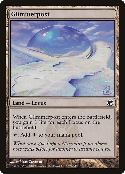 Glimmerpost, Scars of Mirrodin 227
