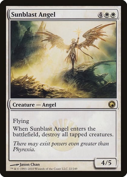 Sunblast Angel, Scars of Mirrodin 22