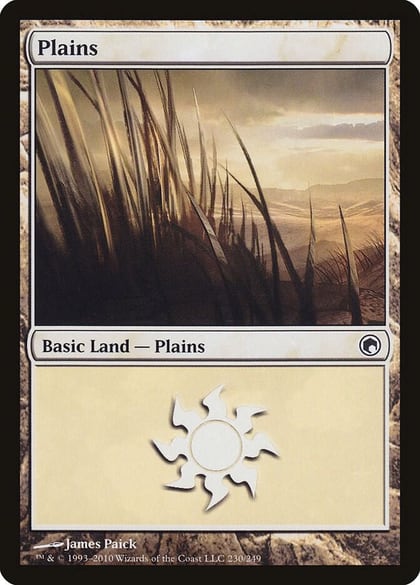 Plains (230), Scars of Mirrodin 230