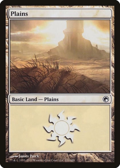 Plains (231), Scars of Mirrodin 231