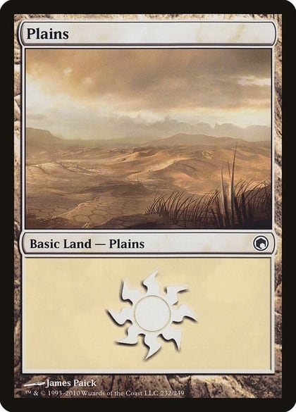 Plains (232), Scars of Mirrodin 232