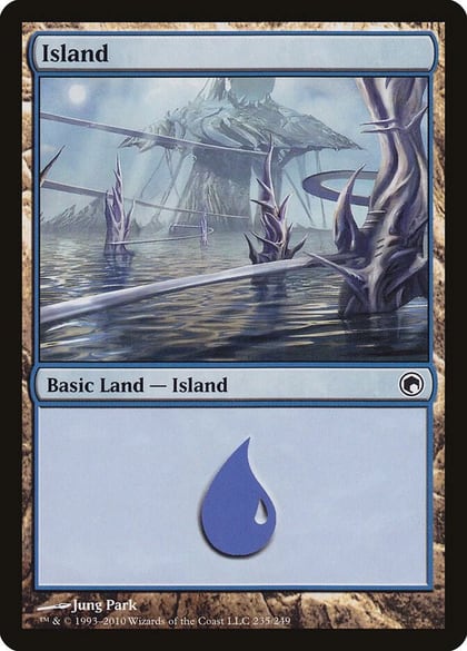 Island (235), Scars of Mirrodin 235