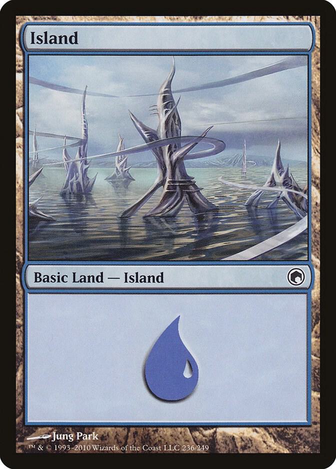 Island (236), Scars of Mirrodin 236